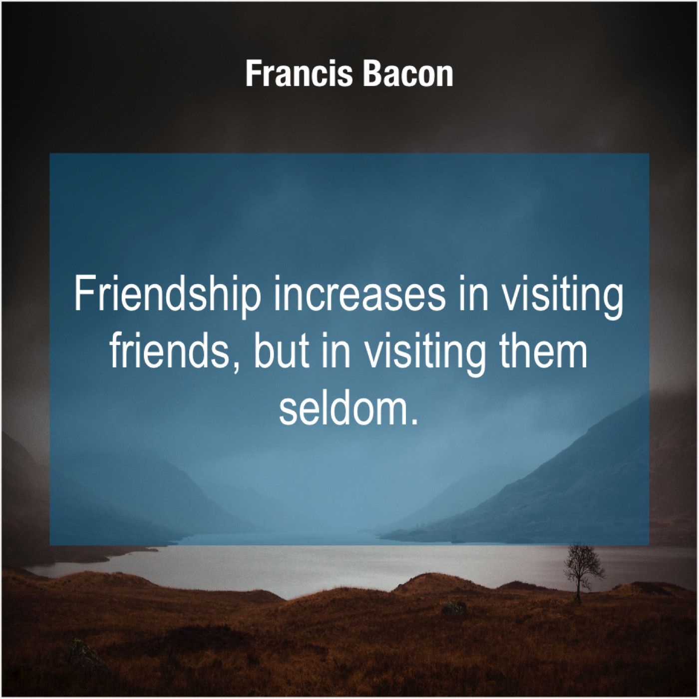 Friendship Increases In Visiting Friends