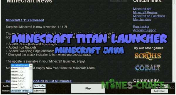 minecraft forge 1 won launch titan launcher
